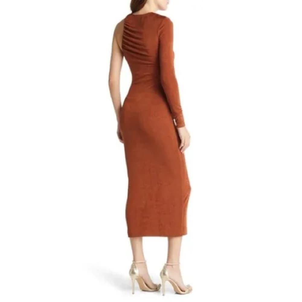 Misha Revolve Asher dress ginger metallic - Thumbnail 2