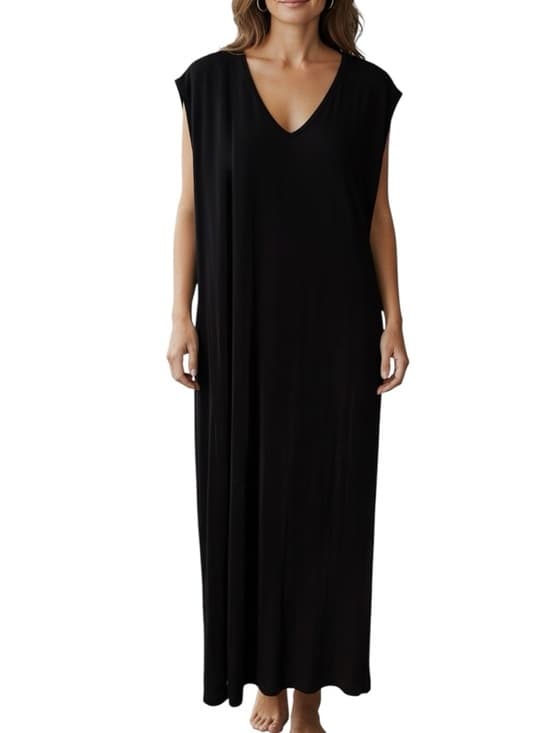 Chico’s Travelers maxi dress brown - Thumbnail 6