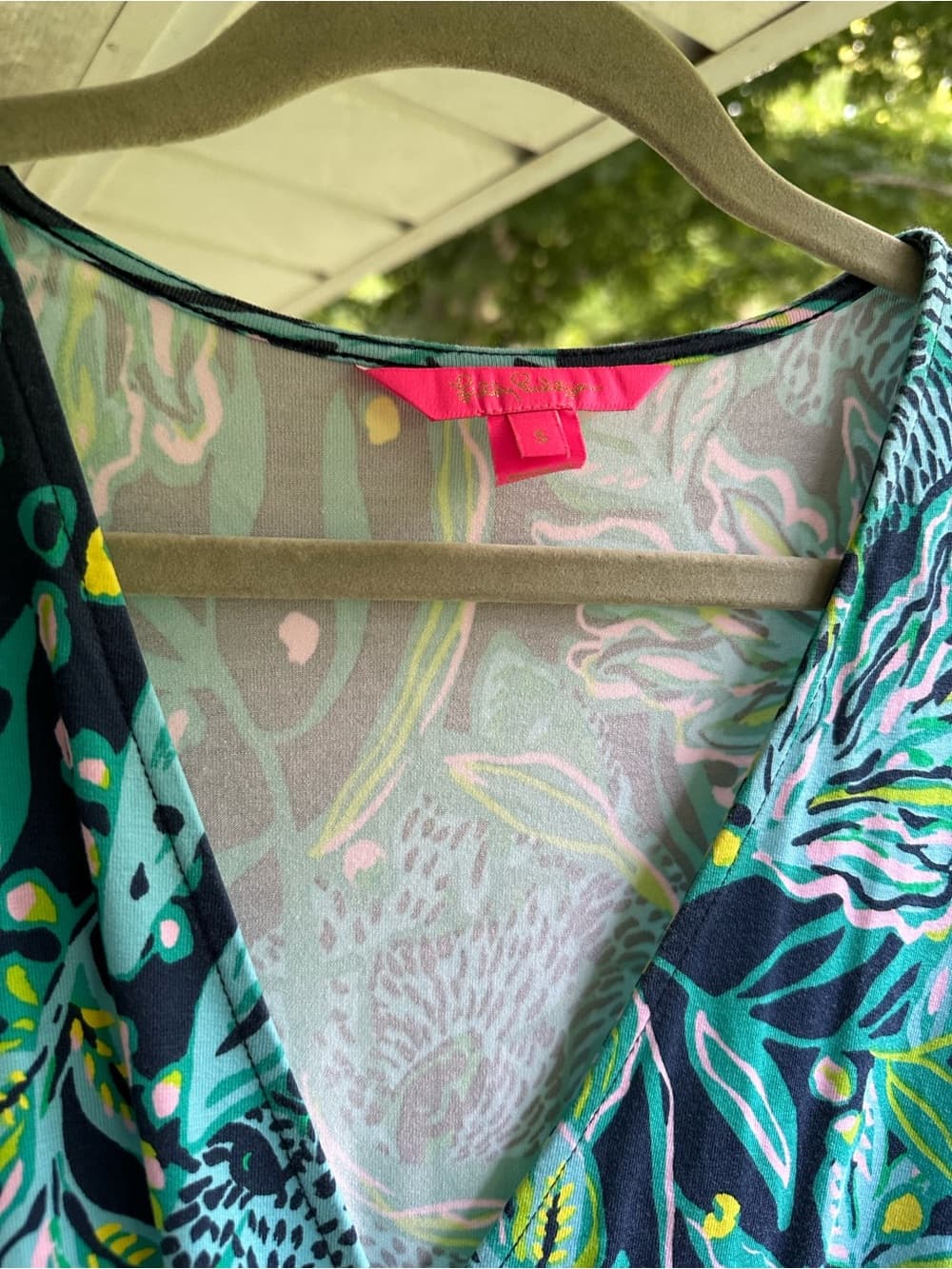 Lilly Pulitzer Talley dress catty purrsonality small - Thumbnail 2