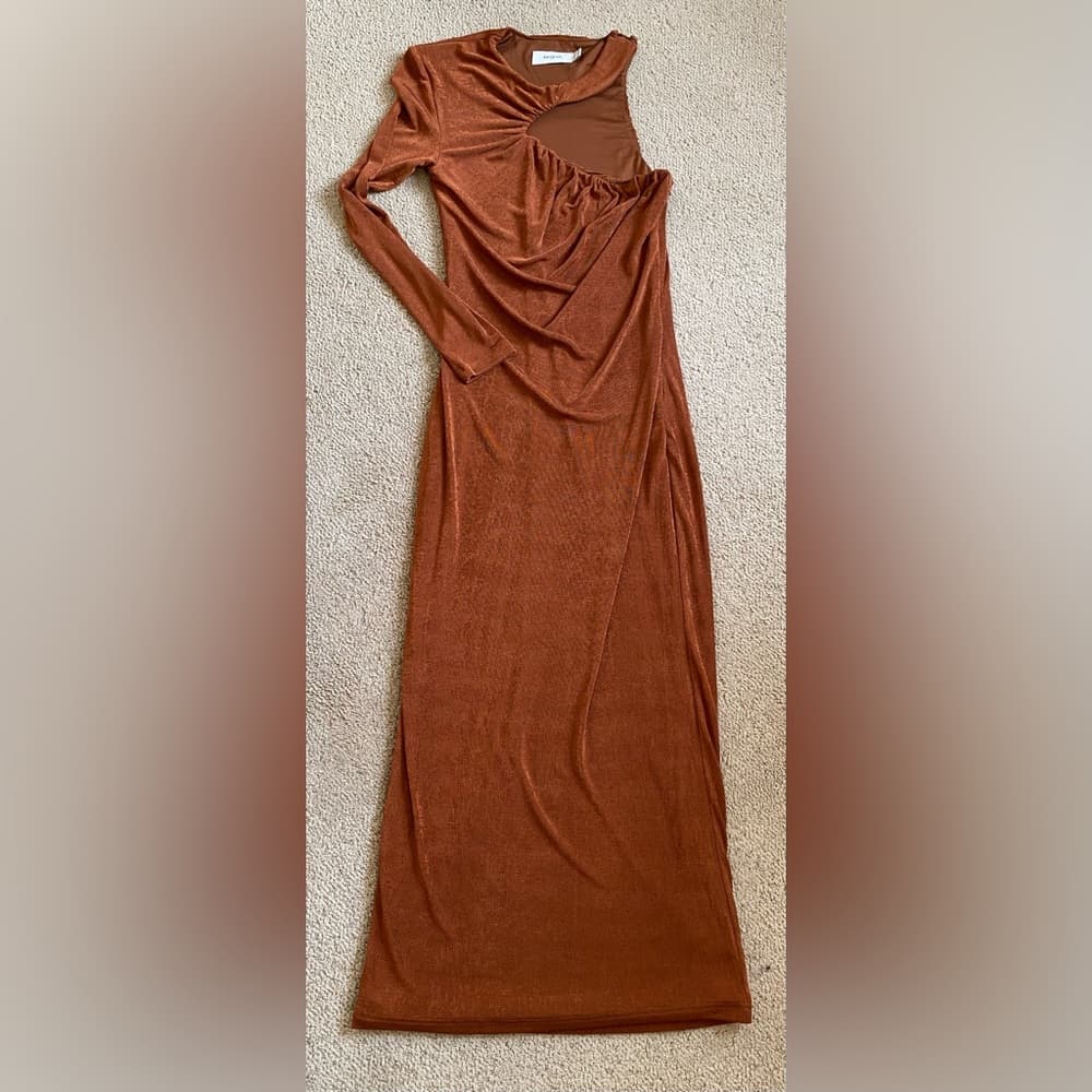 Misha Revolve Asher dress ginger metallic - Thumbnail 6