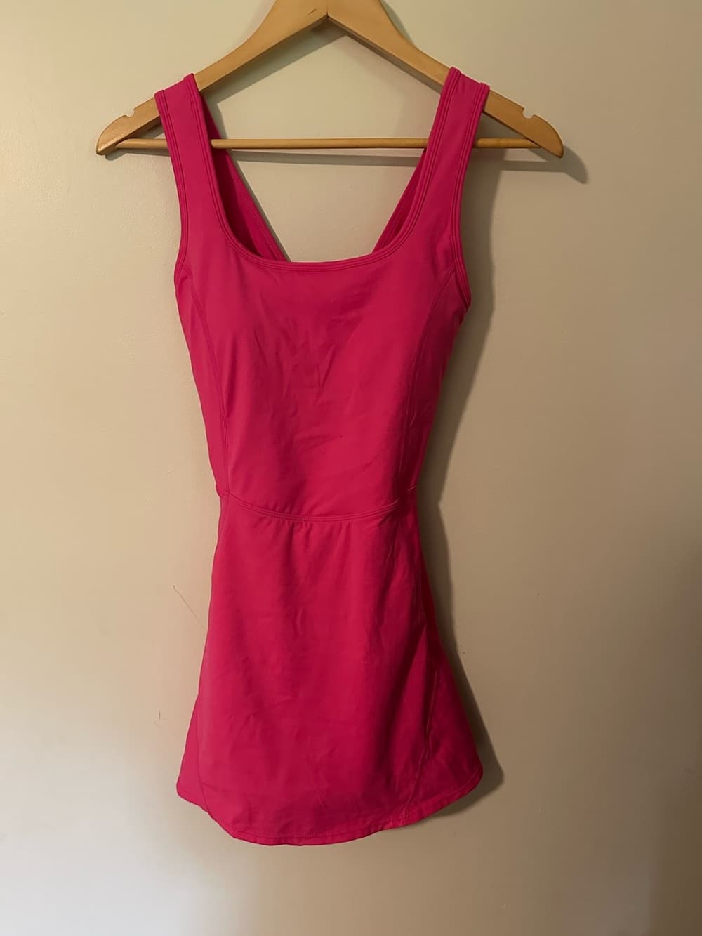 NWOT Halara SoftlyZero™ Airy U Neck 2-in-1 Pocket Mini InstantCool Active Dress - Thumbnail 3