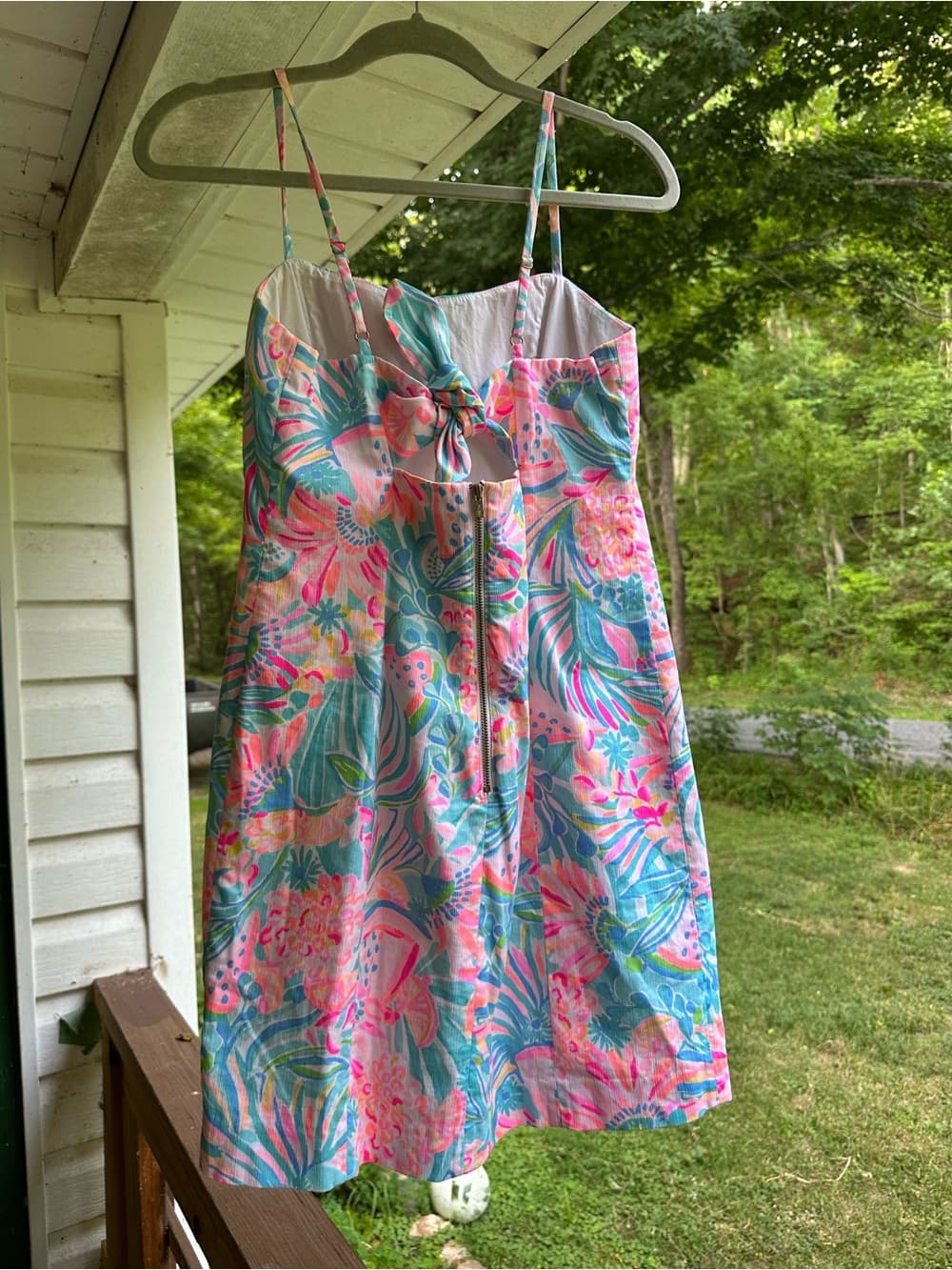 Lilly Pulitzer Shelli stretch shift dress 4 tropical punch - Thumbnail 2
