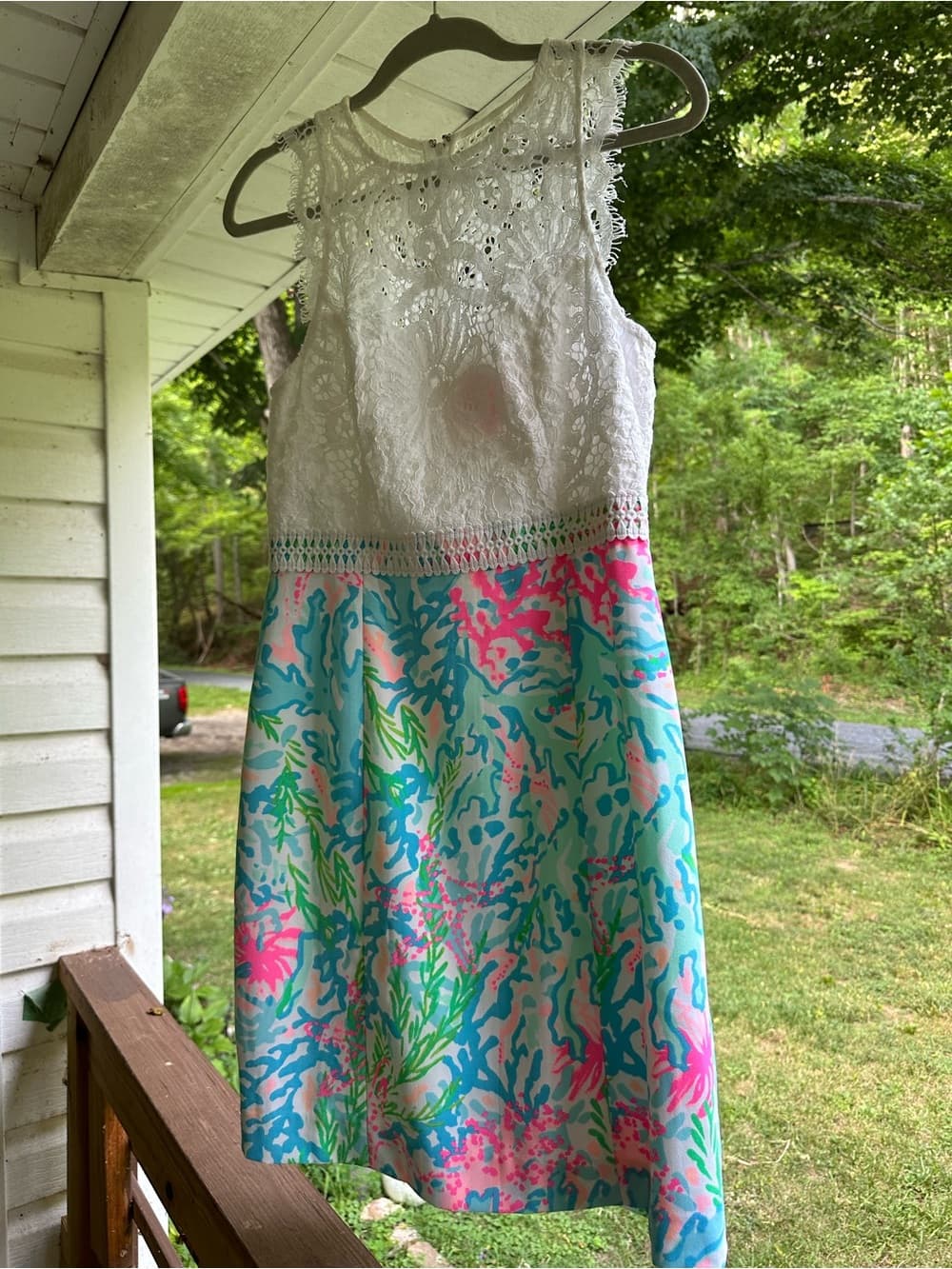 Lilly Pulitzer Sharice dress coral bay 4 - Thumbnail 2