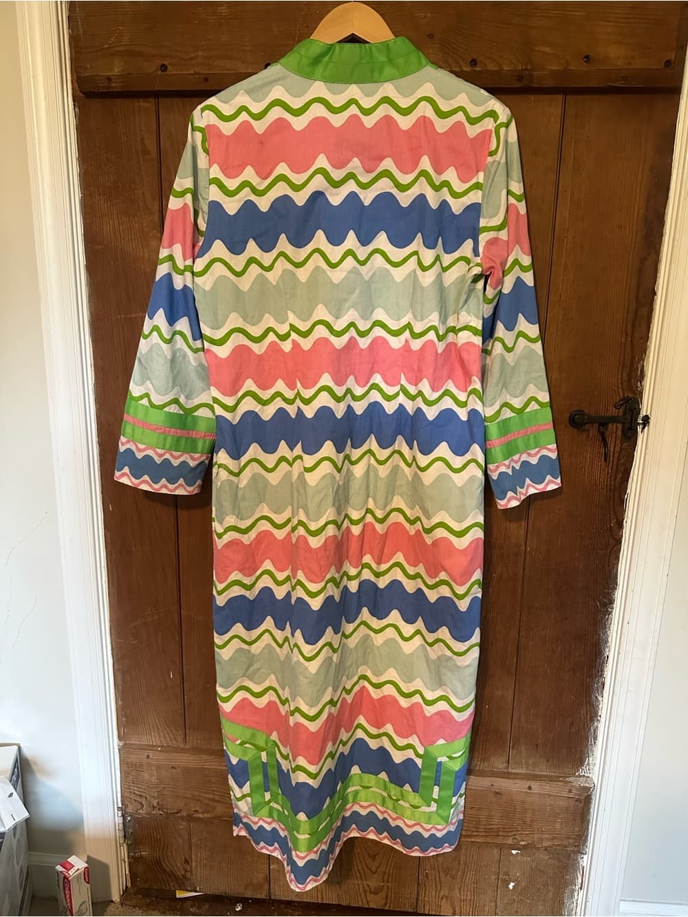 Sail to Sable Tuckernuck classic tunic dress wave print - Thumbnail 3