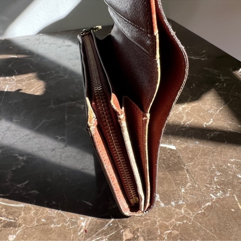 Authentic Louis Vuitton Porte Tressor wallet classic monogram canvas - Thumbnail 5