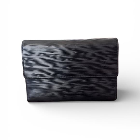 Authentic Louis Vuitton Epi Passport Porte-Tresor Etui Wallet black - Thumbnail 10