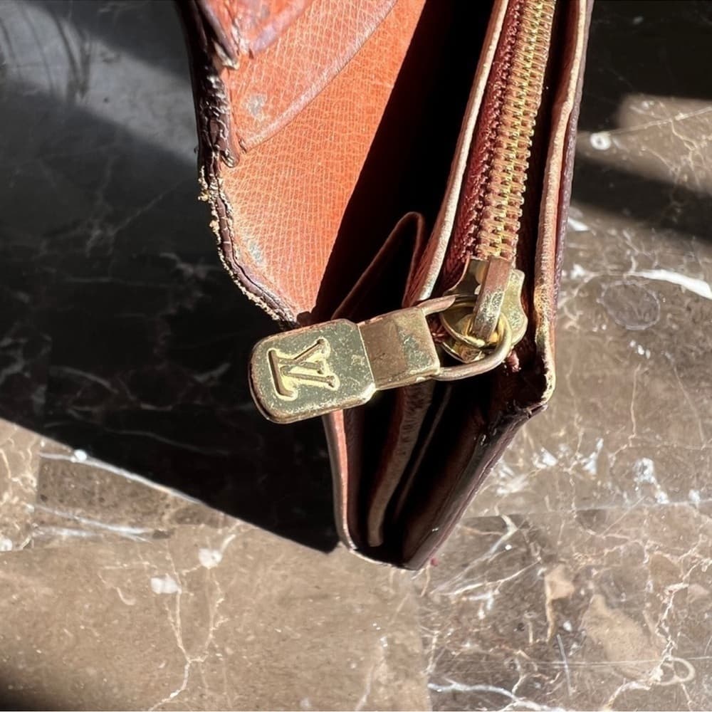 Authentic Louis Vuitton Porte Tressor wallet classic monogram canvas - Thumbnail 4