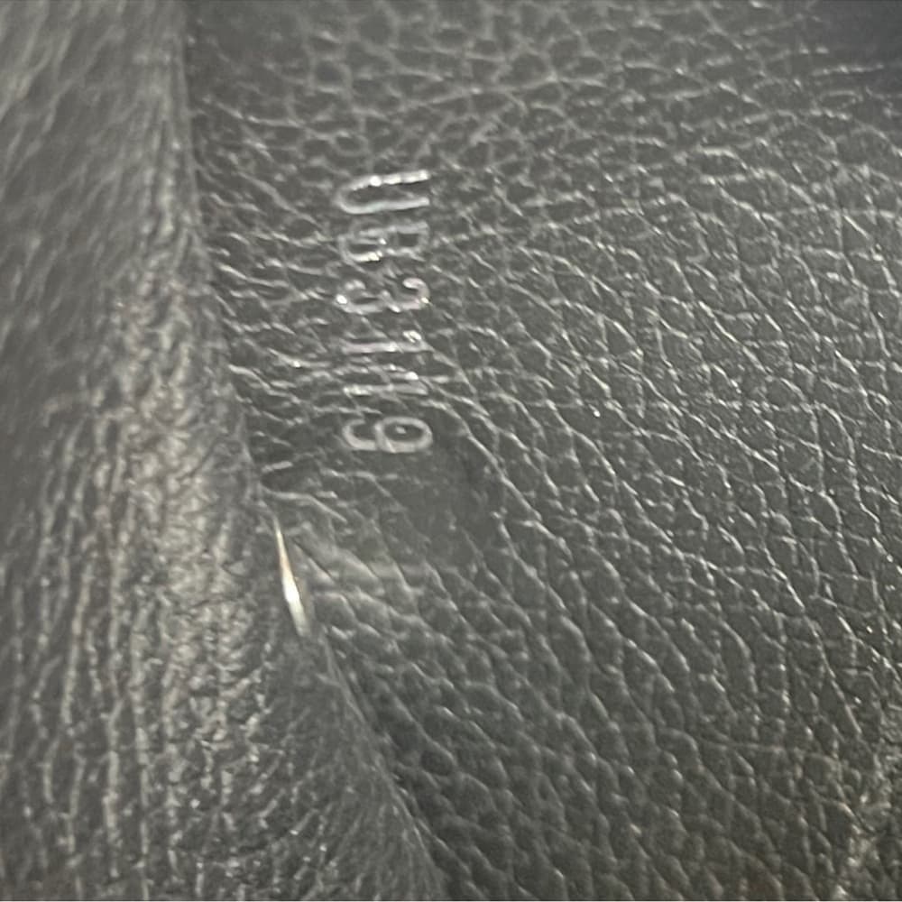 Authentic Louis Vuitton Mini Lock wallet black leather silver - Thumbnail 9
