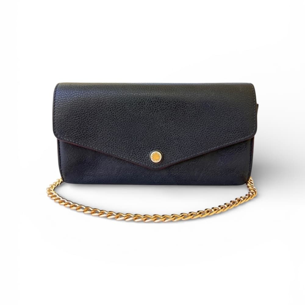 Authentic Louis Vuitton Empreinte Sarah Wallet navy red gold - Thumbnail 9