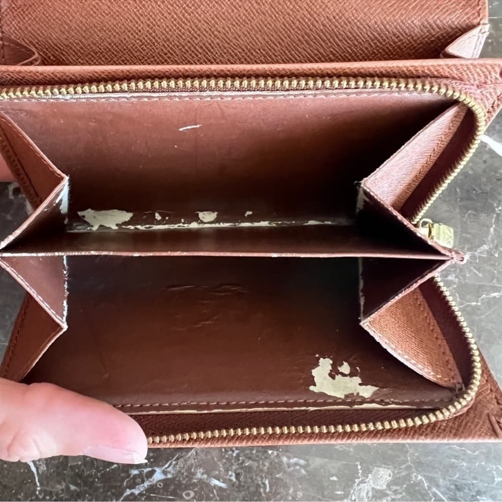 Authentic Louis Vuitton Porte Tressor classic monogram canvas wallet - Thumbnail 5