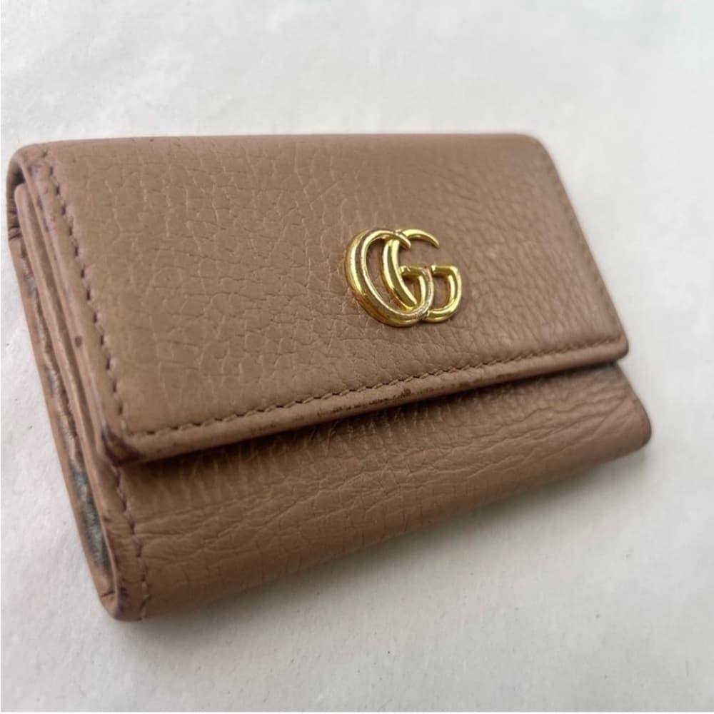 Authentic Gucci Marmont Key Ring holder - Thumbnail 2