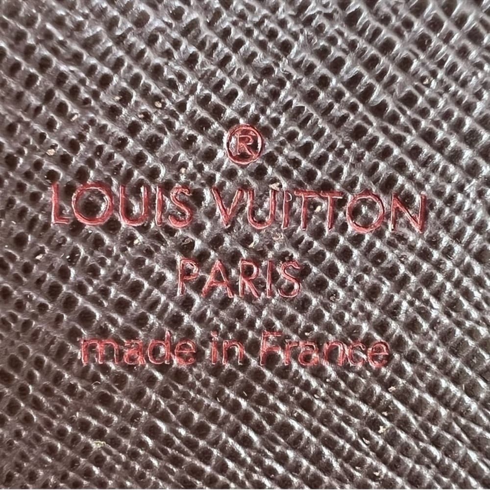 Authentic Louis Vuitton Damier Ebene Accordeon Wallet - Thumbnail 4