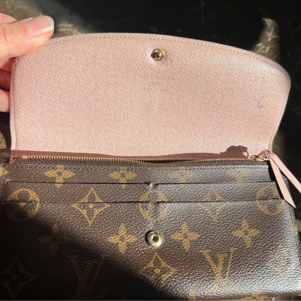 Authentic Louis Vuitton Emilie classic monogram canvas wallet - Thumbnail 6