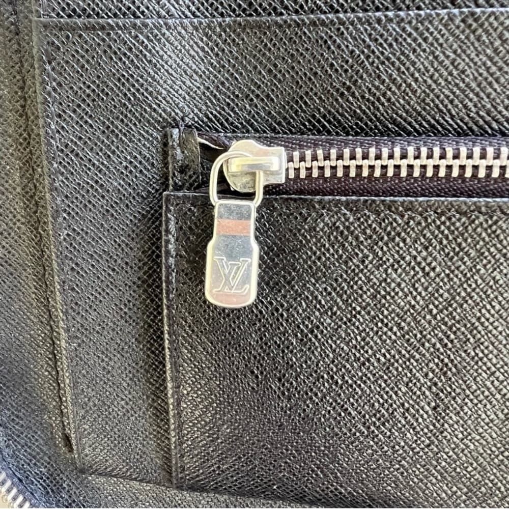 Authentic Louis Vuitton Atoll Organizer wallet black leather - Thumbnail 10