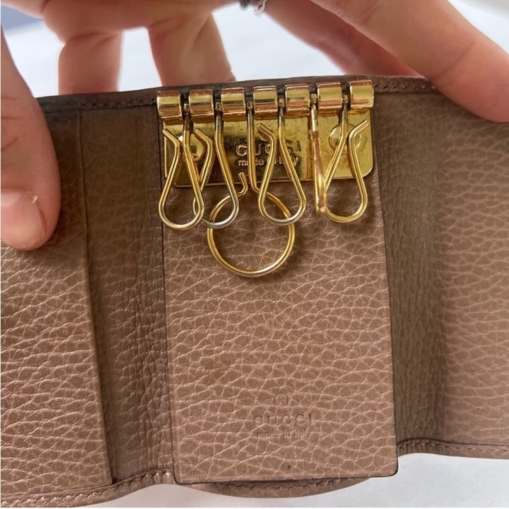 Authentic Gucci Marmont Key Ring holder - Thumbnail 5