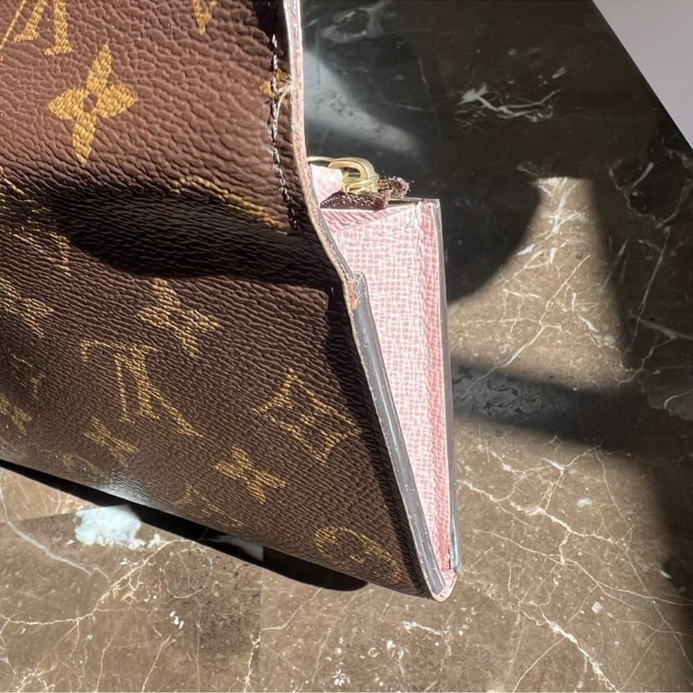 Authentic Louis Vuitton Emilie classic monogram canvas wallet - Thumbnail 12