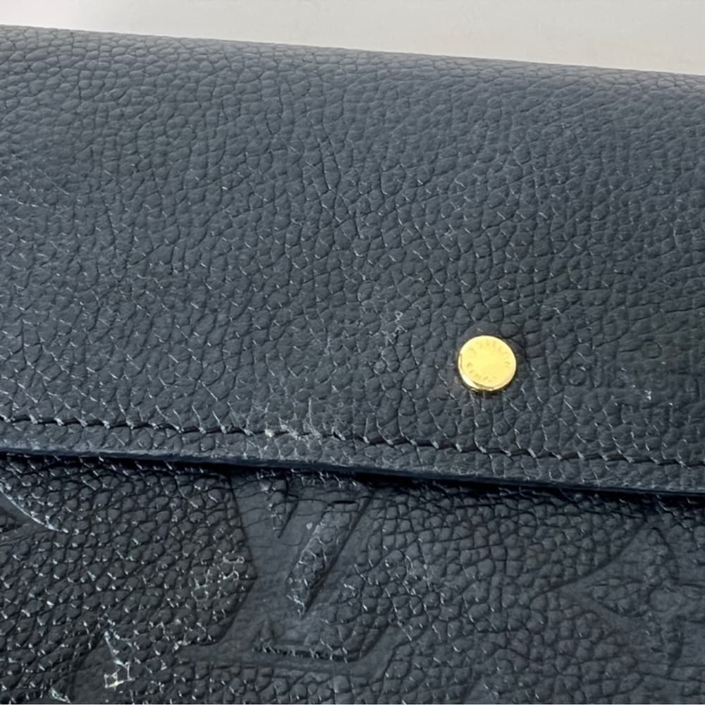 Authentic Louis Vuitton Pont Neuf Wallet black gold - Thumbnail 6