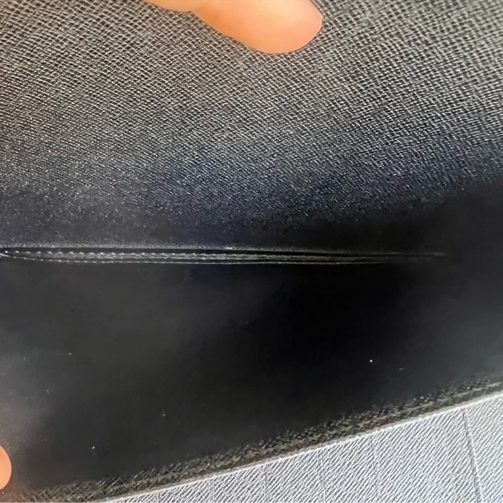 Authentic Louis Vuitton Atoll Organizer wallet black leather - Thumbnail 11