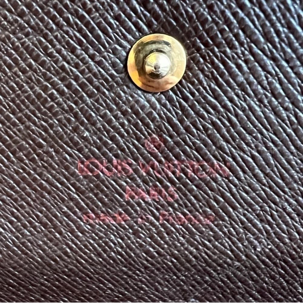 Authentic Louis Vuitton Damier Ebene International Wallet - Thumbnail 5