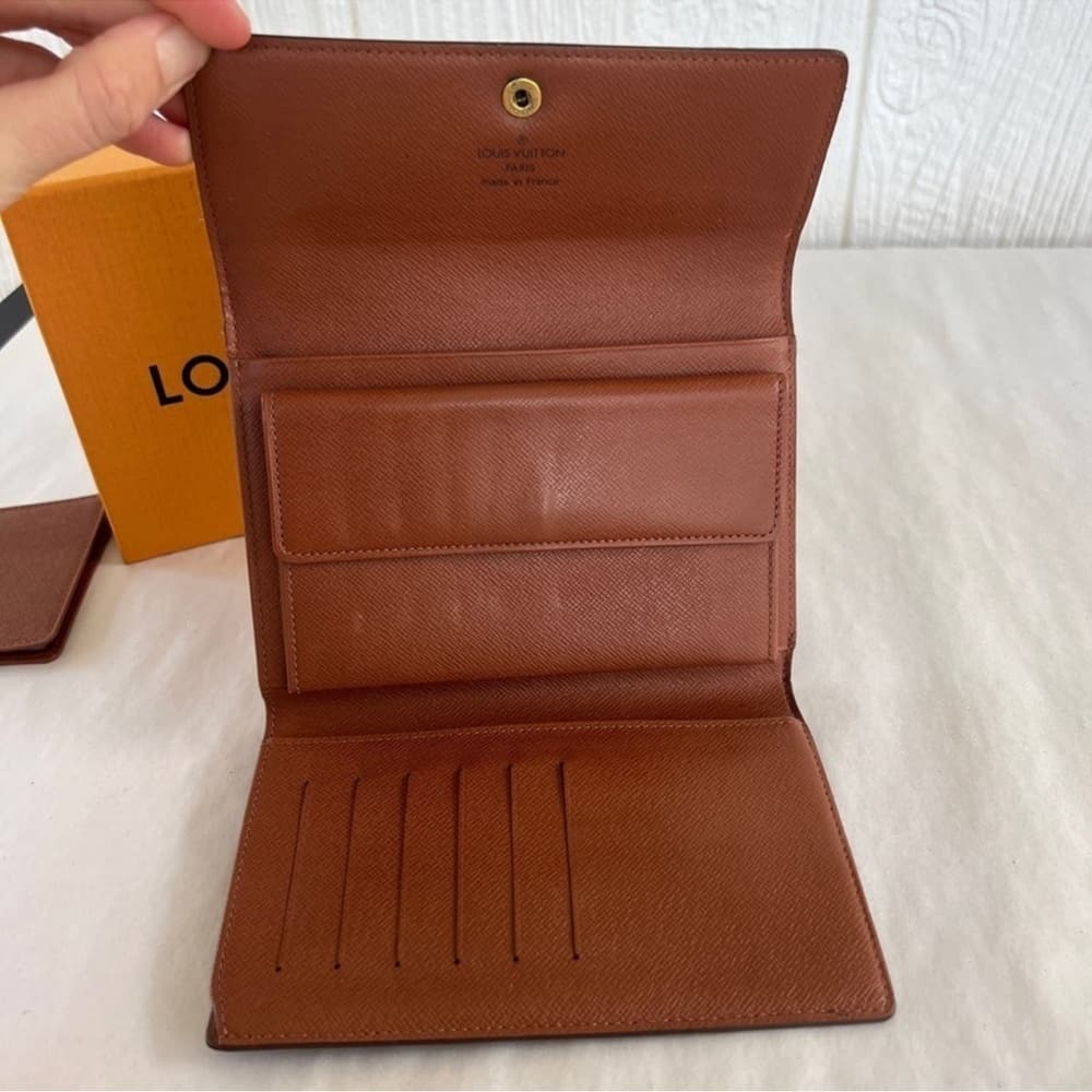 Authentic Louis Vuitton Monogram Passport Porte-Tresor Etui Wallet - Thumbnail 6
