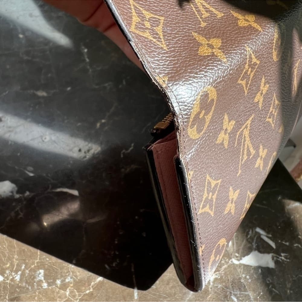 Authentic Louis Vuitton Emilie classic monogram canvas wallet - Thumbnail 13