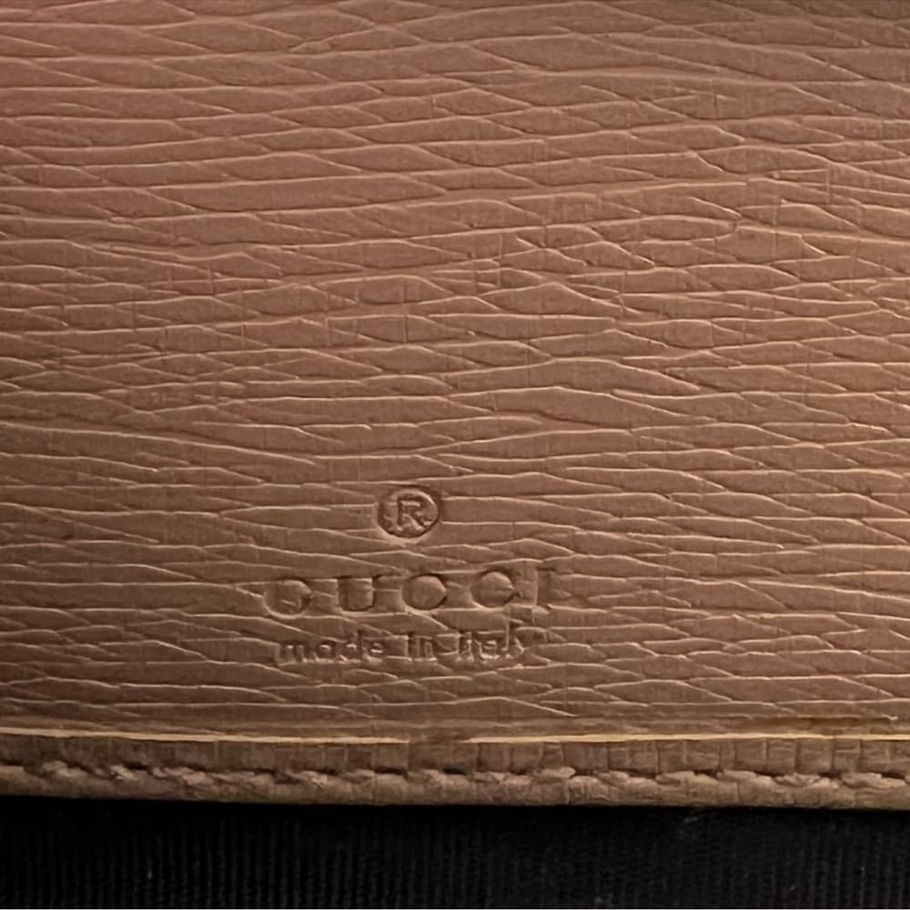 Authentic Gucci Interlocking GG logo Long wallet blush gold - Thumbnail 3