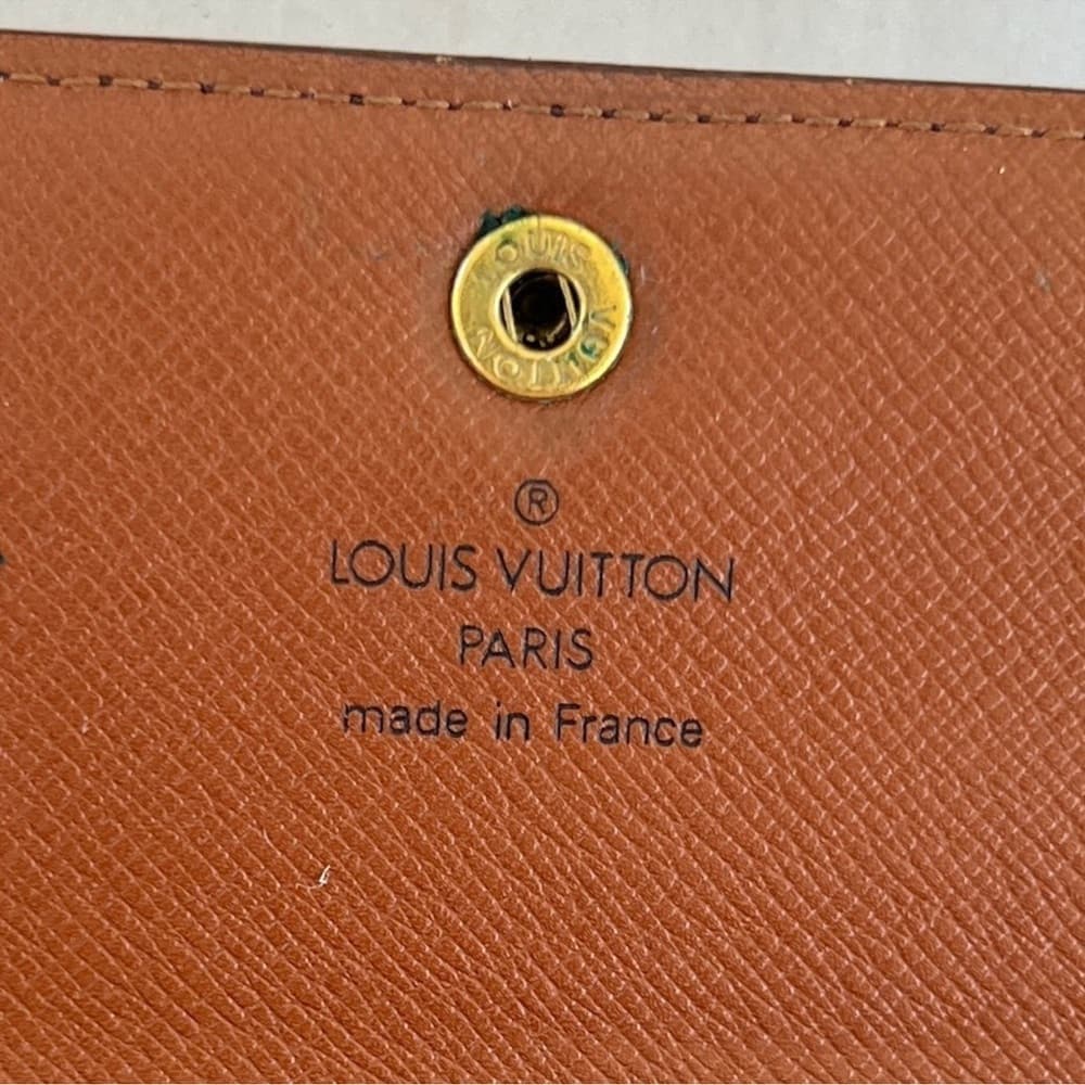 Authentic Louis Vuitton Monogram Passport Porte-Tresor Etui Wallet - Thumbnail 7