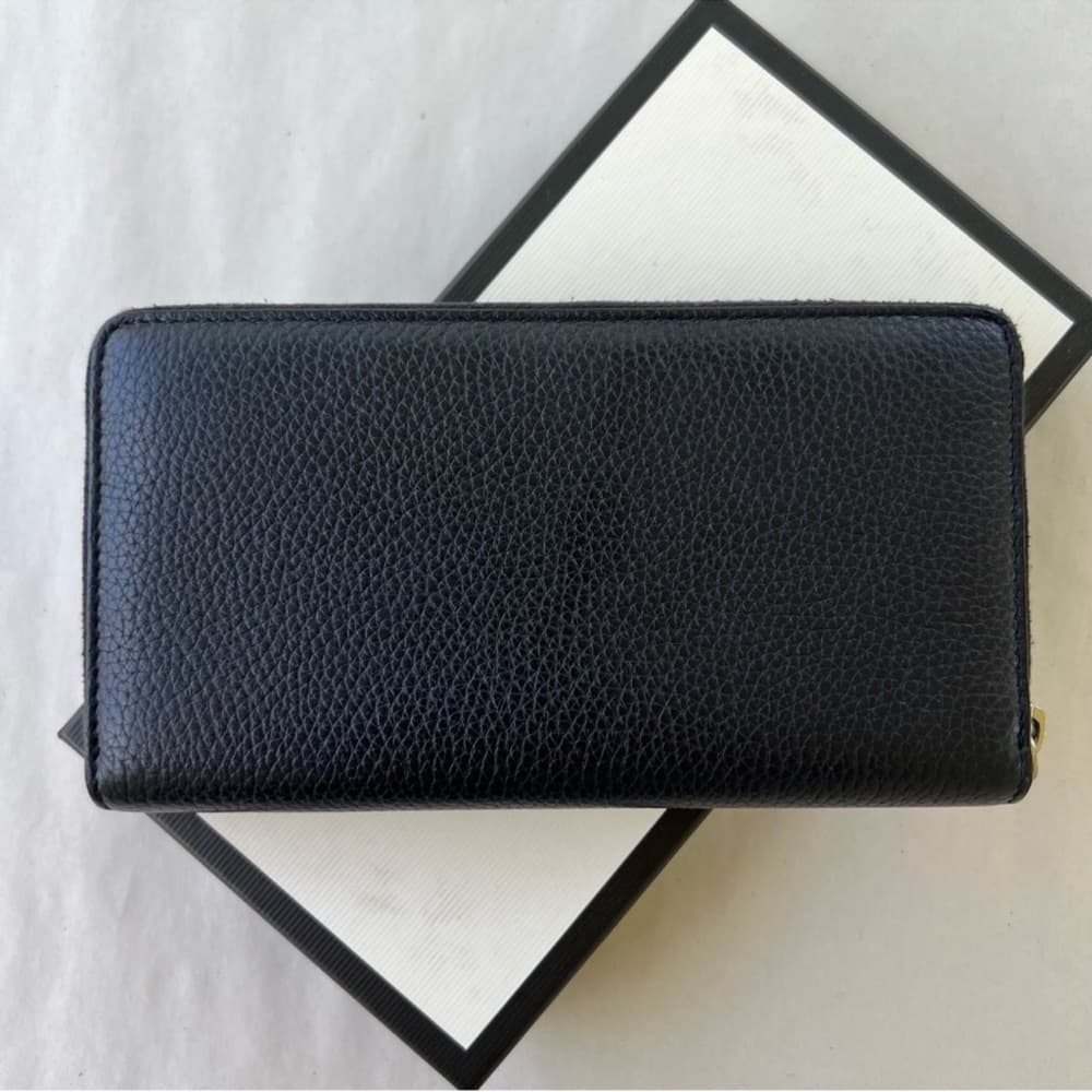 Authentic Gucci Dorian wallet black silver - Thumbnail 2