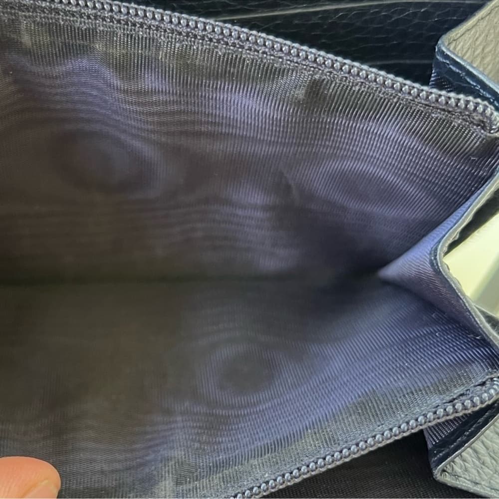 Authentic Gucci Dorian wallet black silver - Thumbnail 6