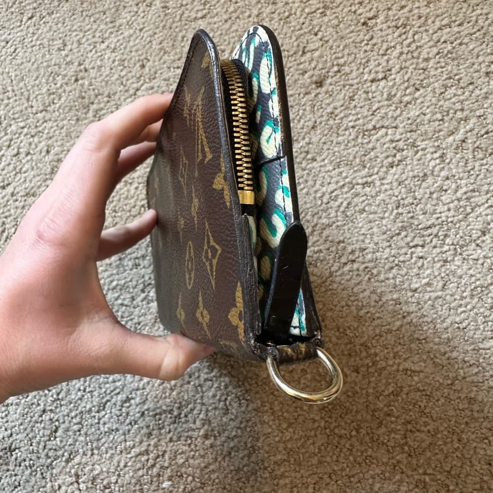 RARE Louis Vuitton Monogram Canvas Stephen Sprouse Leopard Insolite Wallet - Thumbnail 2