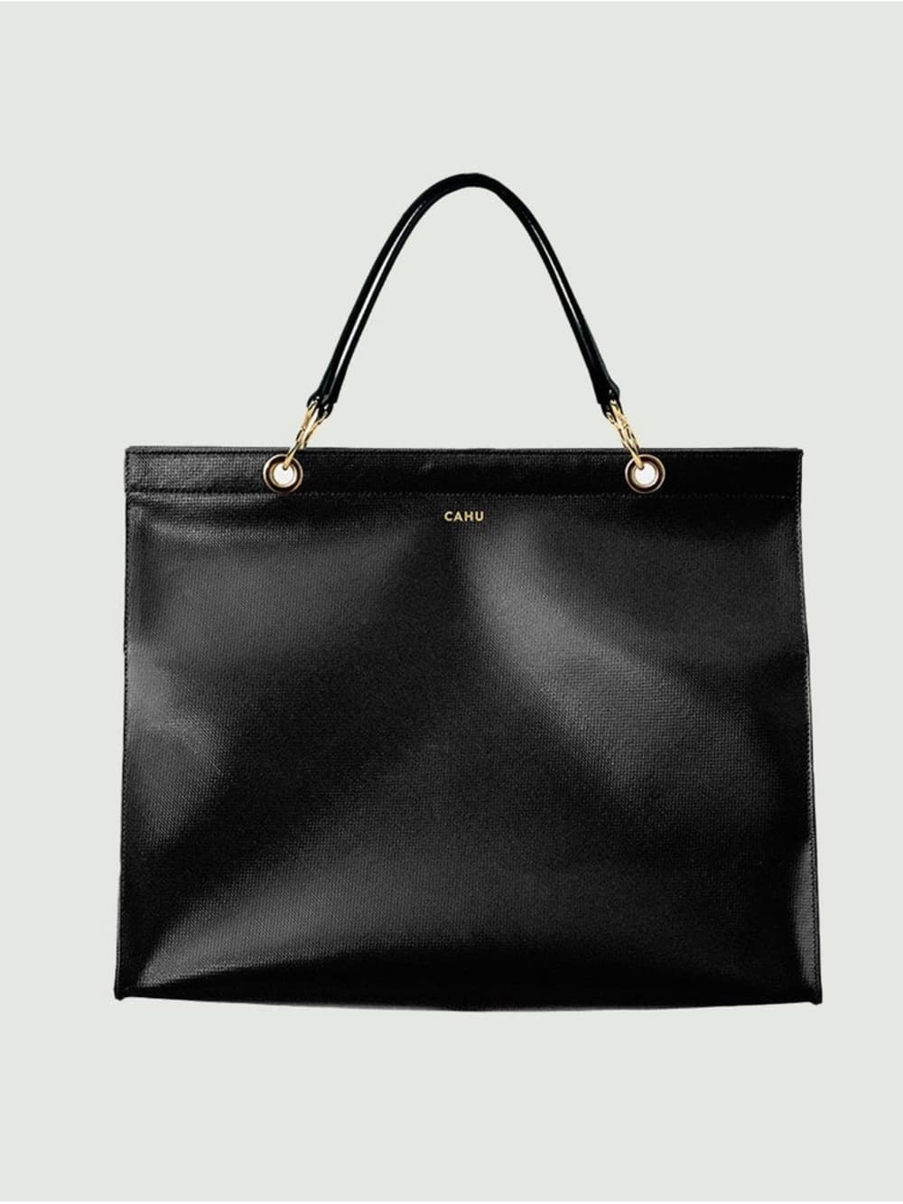 Cahu Le Mamie shoulder bag tote black gold - Thumbnail 6