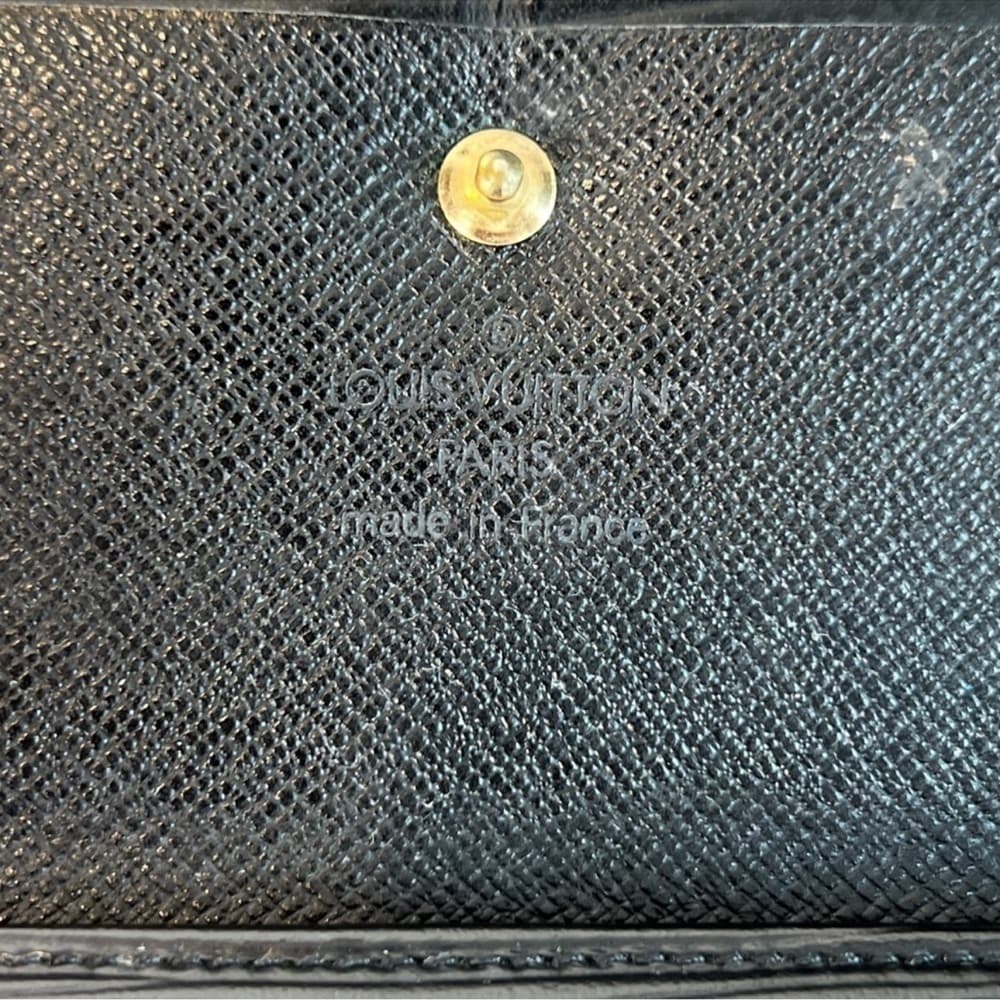 Authentic Louis Vuitton Black Epi Elise wallet - Thumbnail 2