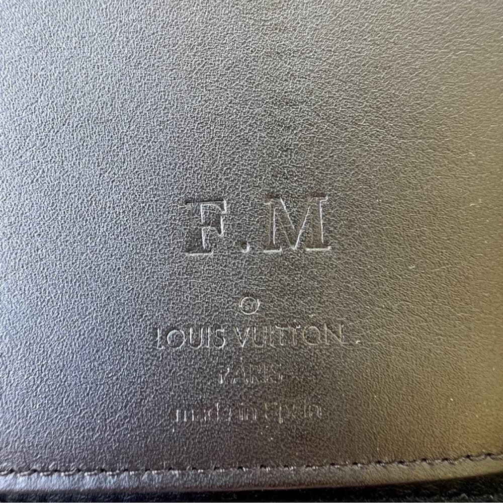 Authentic Louis Vuitton Damier Infiniti wallet black silver - Thumbnail 5
