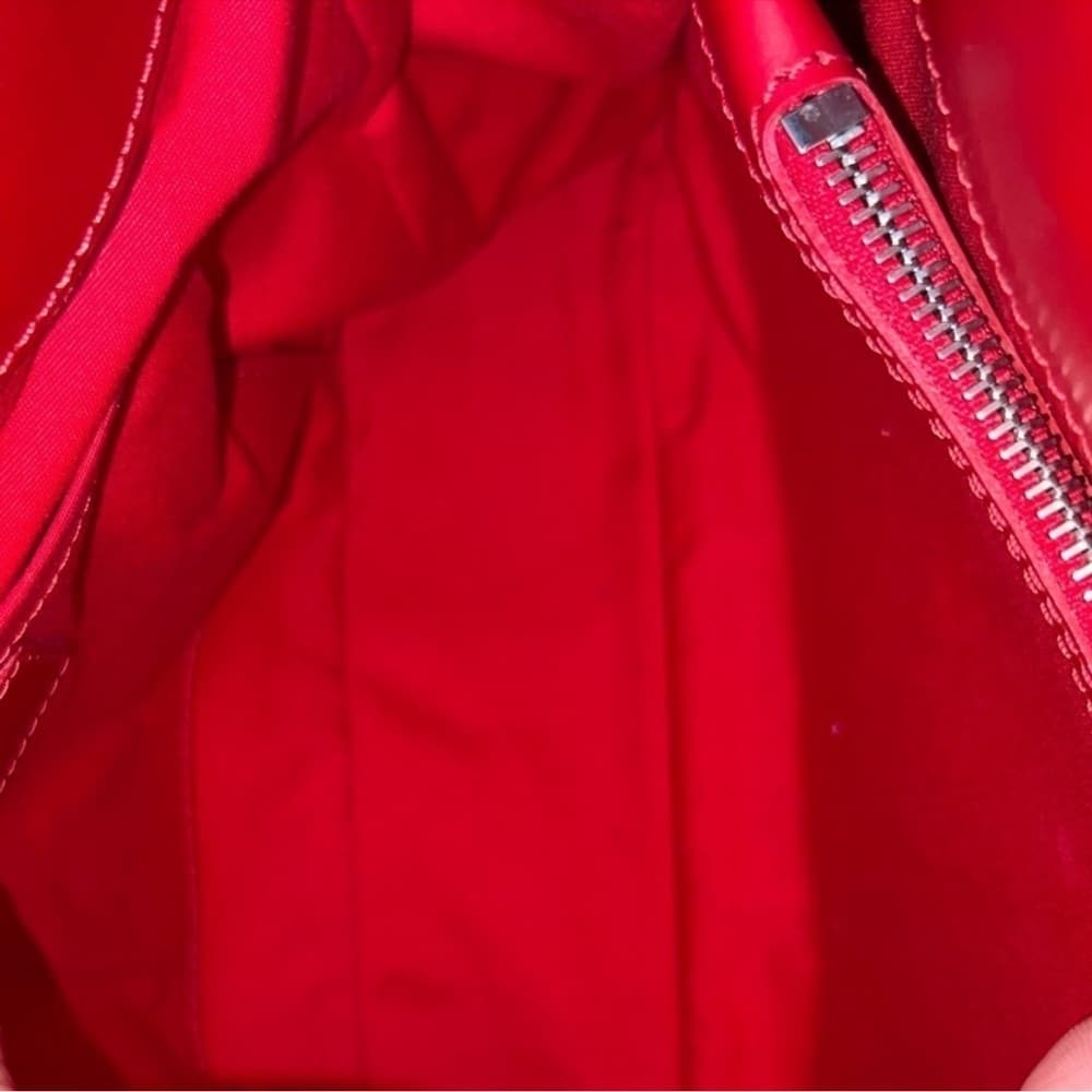 Authentic Louis Vuitton Passy tote bag red silver - Thumbnail 7
