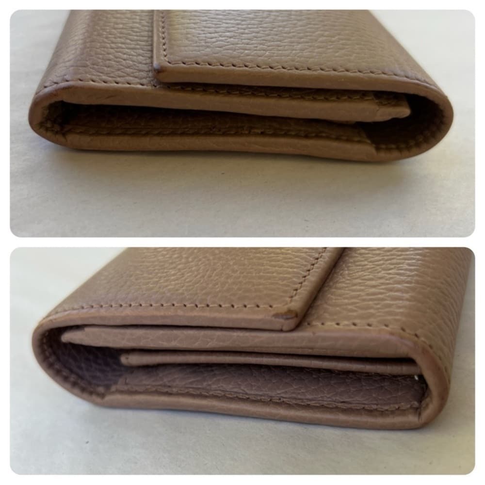 Authentic Gucci Marmont long wallet mauve gold - Thumbnail 6