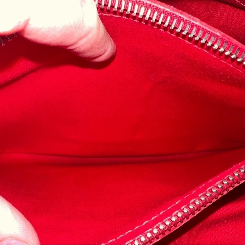 Authentic Louis Vuitton Passy tote bag red silver - Thumbnail 10