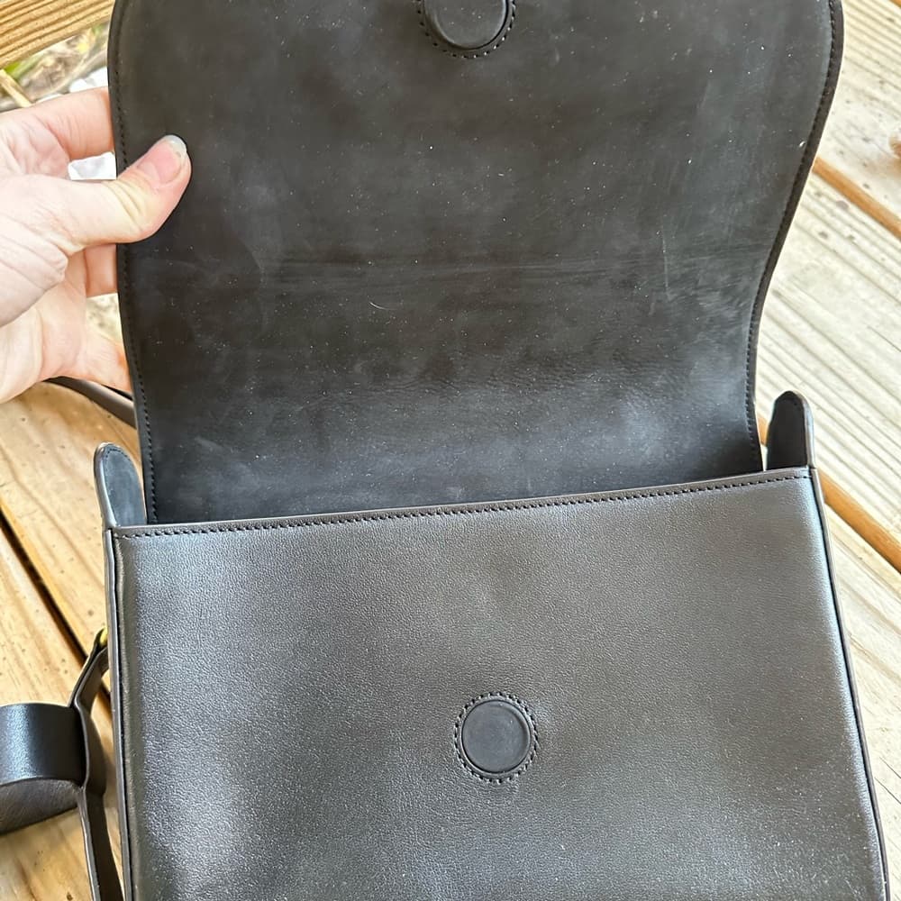 Tory Burch Alastair caged leather shoulder bag black - Thumbnail 5