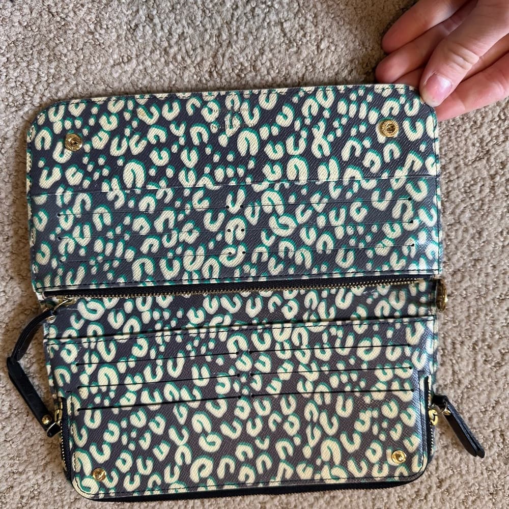 RARE Louis Vuitton Monogram Canvas Stephen Sprouse Leopard Insolite Wallet - Thumbnail 10
