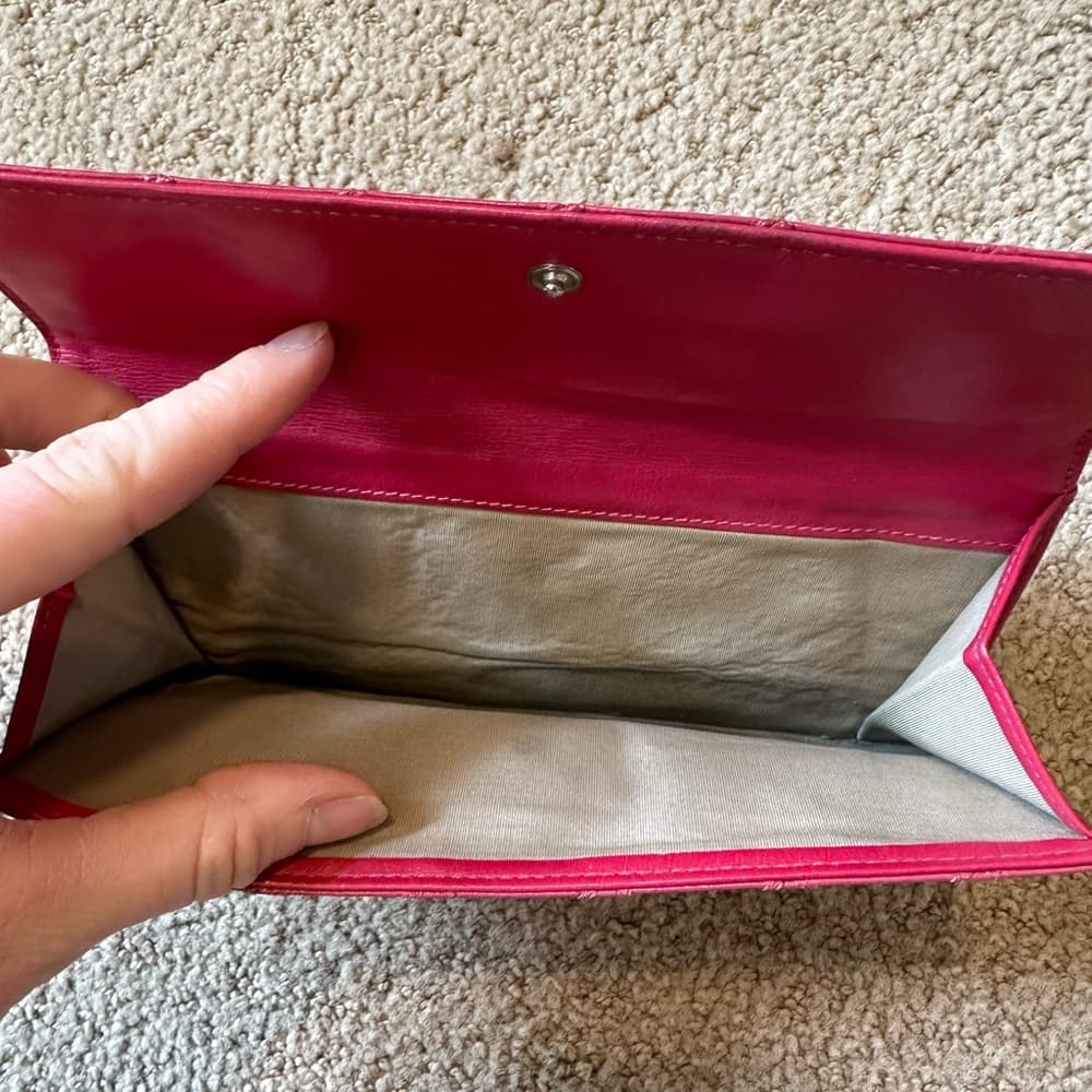 Chanel Diamond Stitch collection long flap wallet pink gold - Thumbnail 5