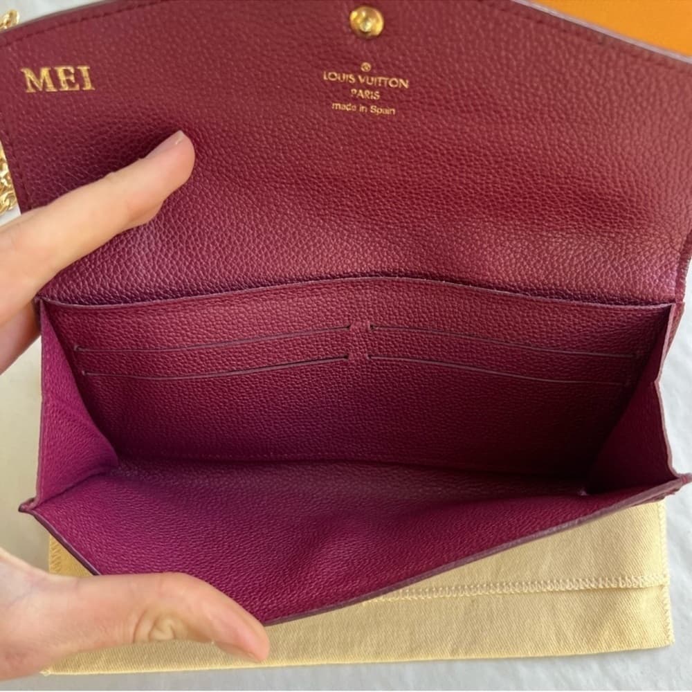 Authentic Louis Vuitton Curieuse Sarah Wallet - Thumbnail 7