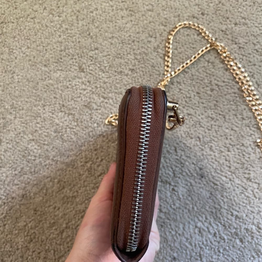 Gucci Soho Continental zip around wallet on chain crossbody - Thumbnail 3