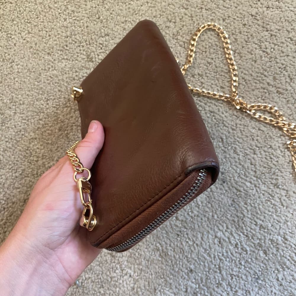 Gucci Soho Continental zip around wallet on chain crossbody - Thumbnail 6