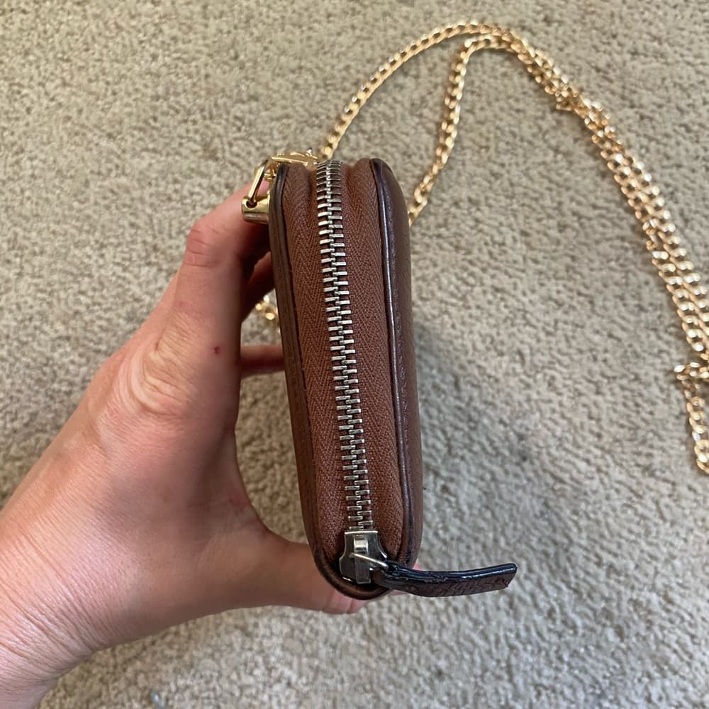 Gucci Soho Continental zip around wallet on chain crossbody - Thumbnail 2