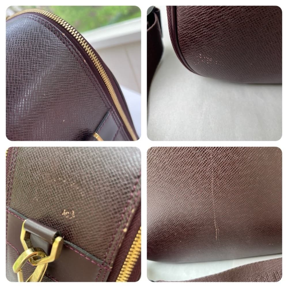 Authentic Louis Vuitton Taiga Tura Crossbody Laptop bag - Thumbnail 13