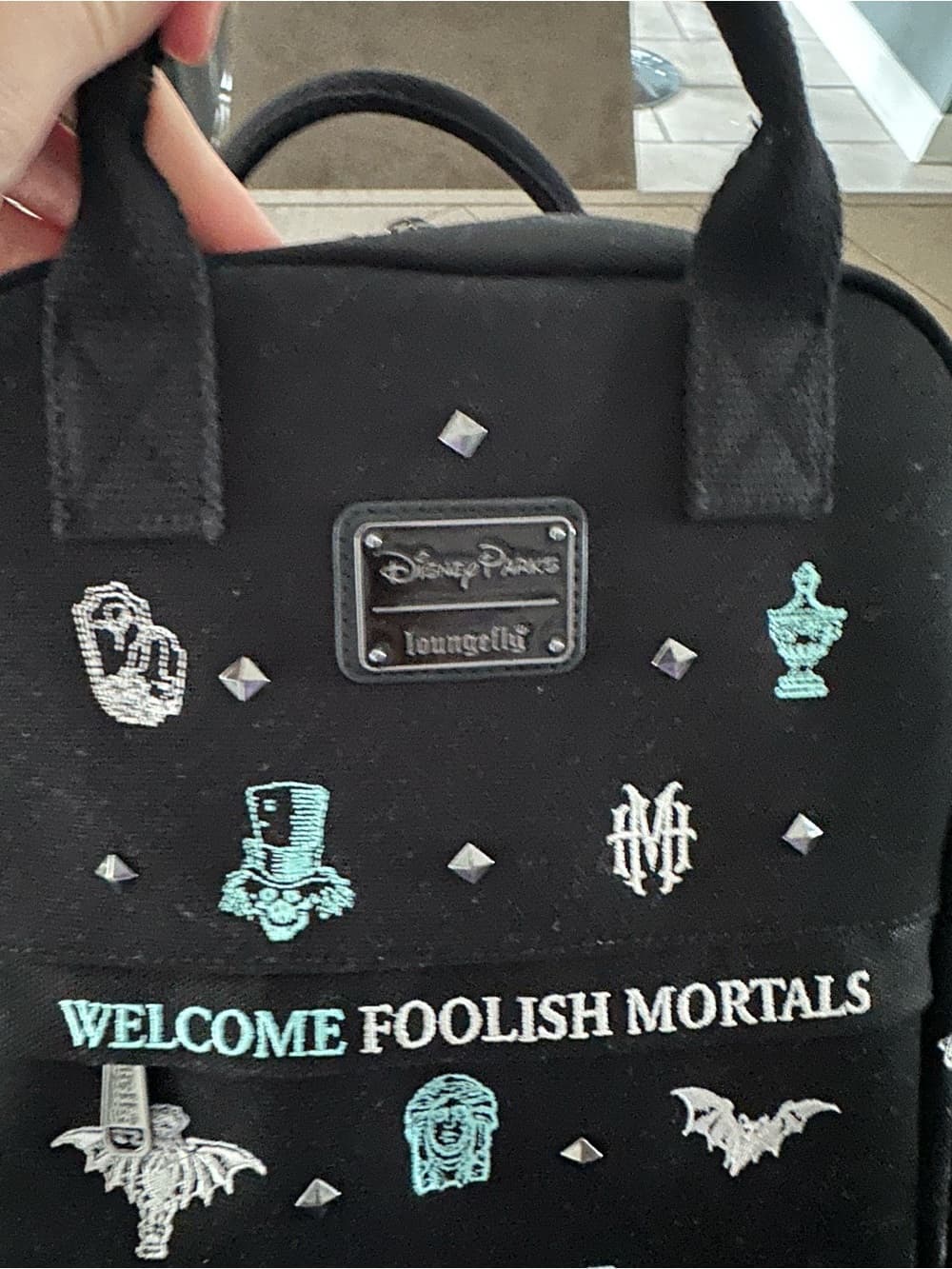 NWOT Disney Parks Exclusive Loungefly Haunted Mansion backpack - Thumbnail 2