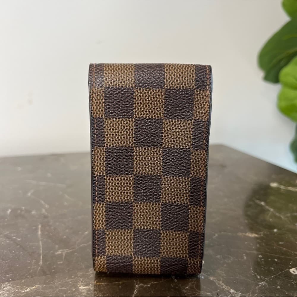 Authentic Louis Vuitton Damier Ebene Cigarette Case