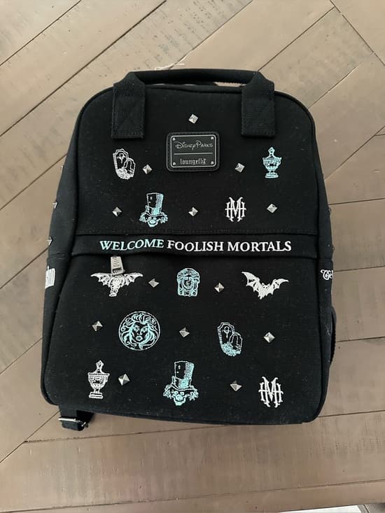 NWOT Disney Parks Exclusive Loungefly Haunted Mansion backpack - Thumbnail 7