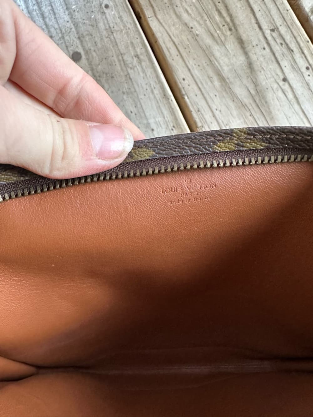 Louis Vuitton Pochette clutch classic monogram canvas - Thumbnail 7