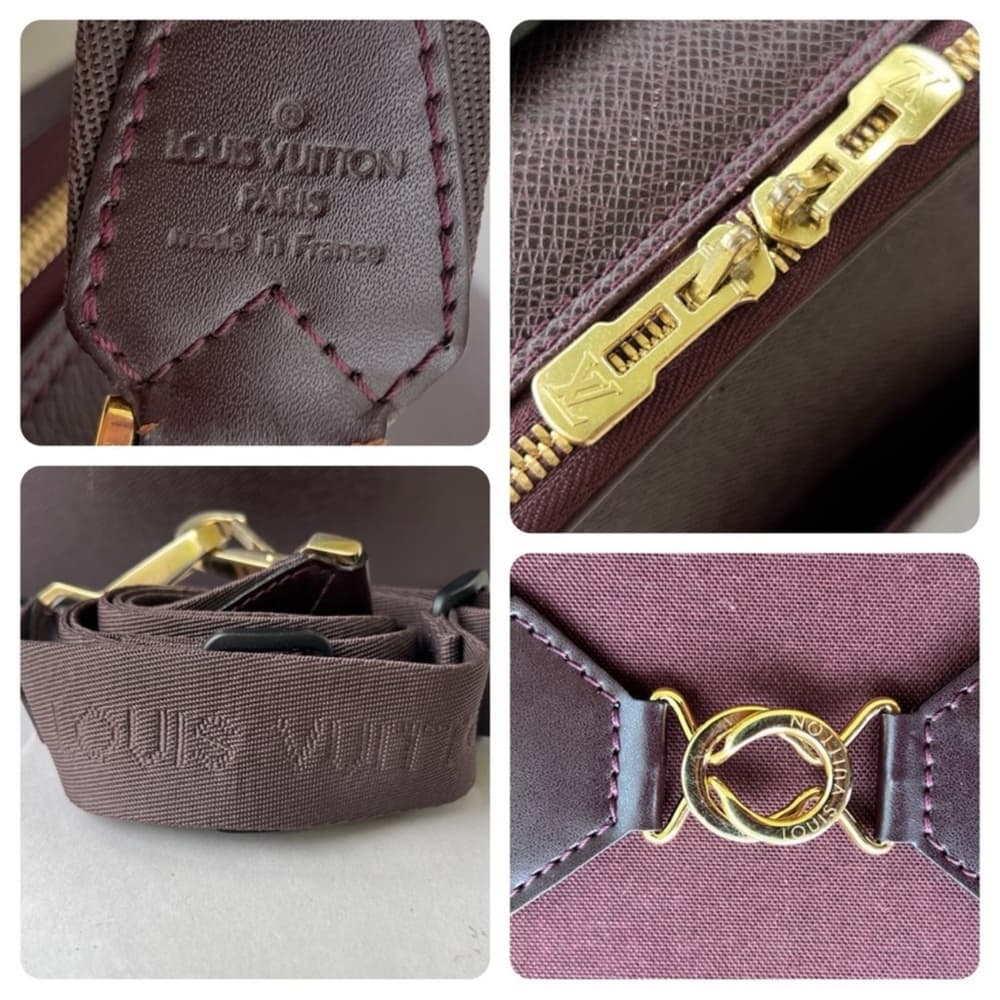Authentic Louis Vuitton Taiga Tura Crossbody Laptop bag - Thumbnail 6