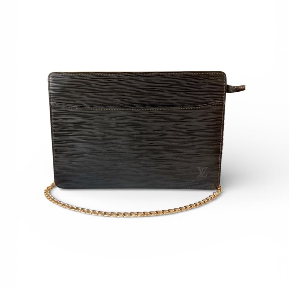 Authentic Louis Vuitton Epi Pochette Homme clutch - Thumbnail 12